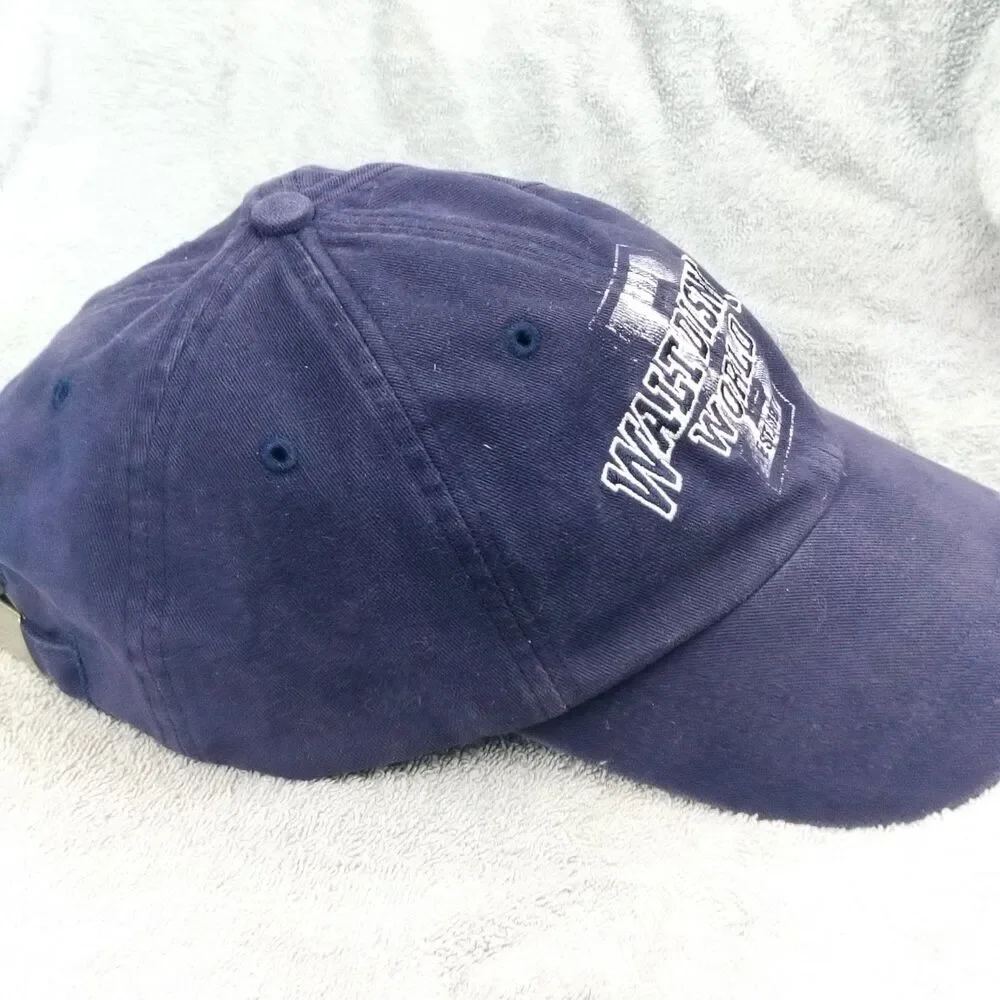Walt Disney World Navy Blue Baseball Cap Men's Adjustable Dad Hat Est 1971